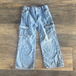 Old Navy Kids Blue Cargo Jeans